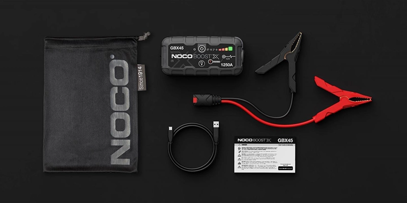 NOCO Boost X GBX45 in the box