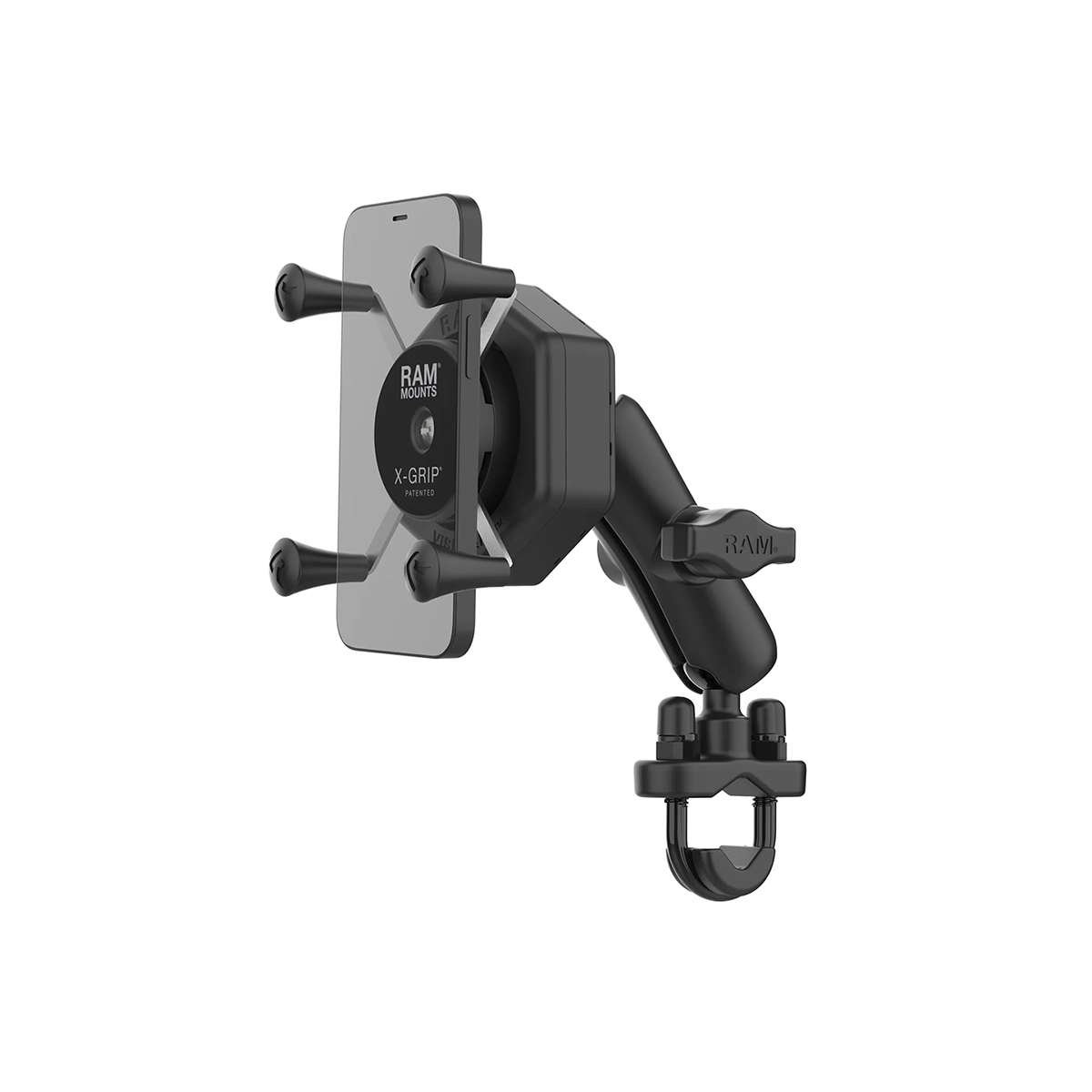 RAM-B-149Z-UN7-462: RAM X-Grip Phone Mount with Vibe-Safe &amp; U-Bolt 