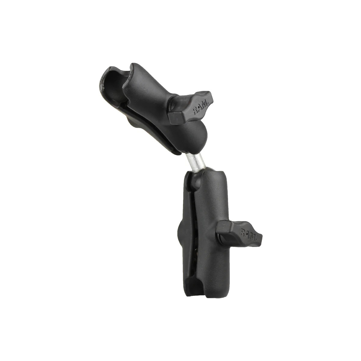 RAM-B-201-201: RAM Double Socket Arm with Dual Extension and Ball Adapter - B Size