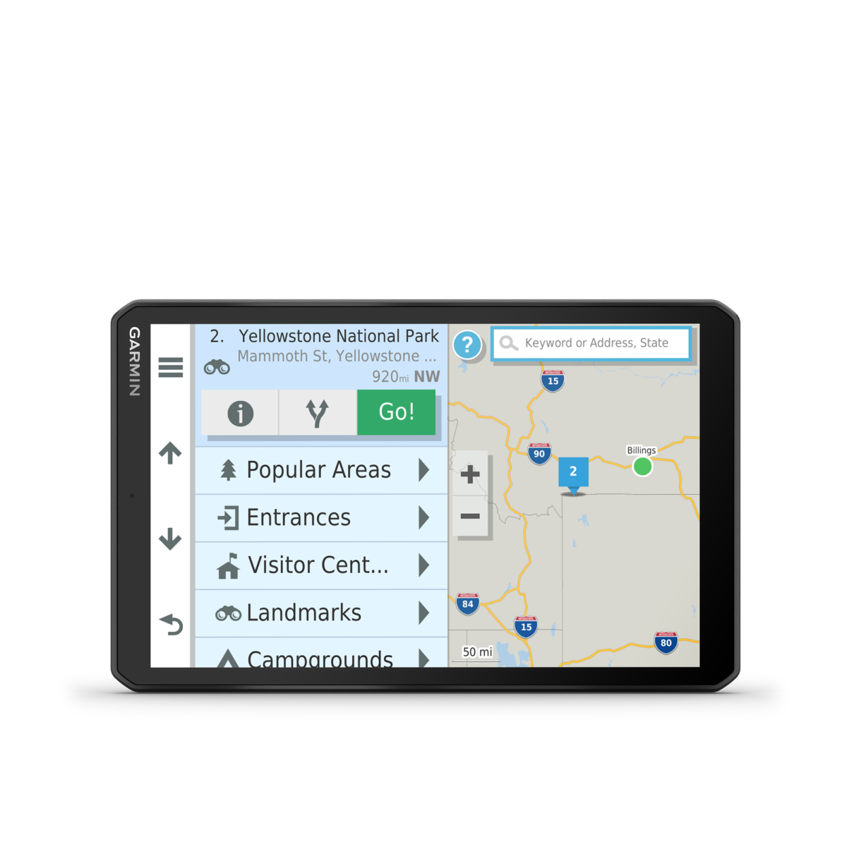 Garmin RV 890 8inch RV GPS Navigator (0100242500) GPSCentral.ca