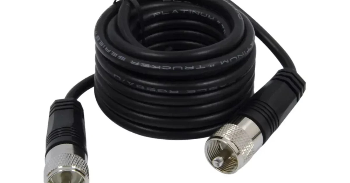 RoadPro CB Antenna Coax Cables with PL259 Connectors GPS Central