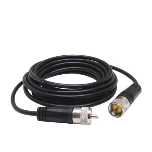 9' CB Antenna Coax Cable with PL-259 Connectors