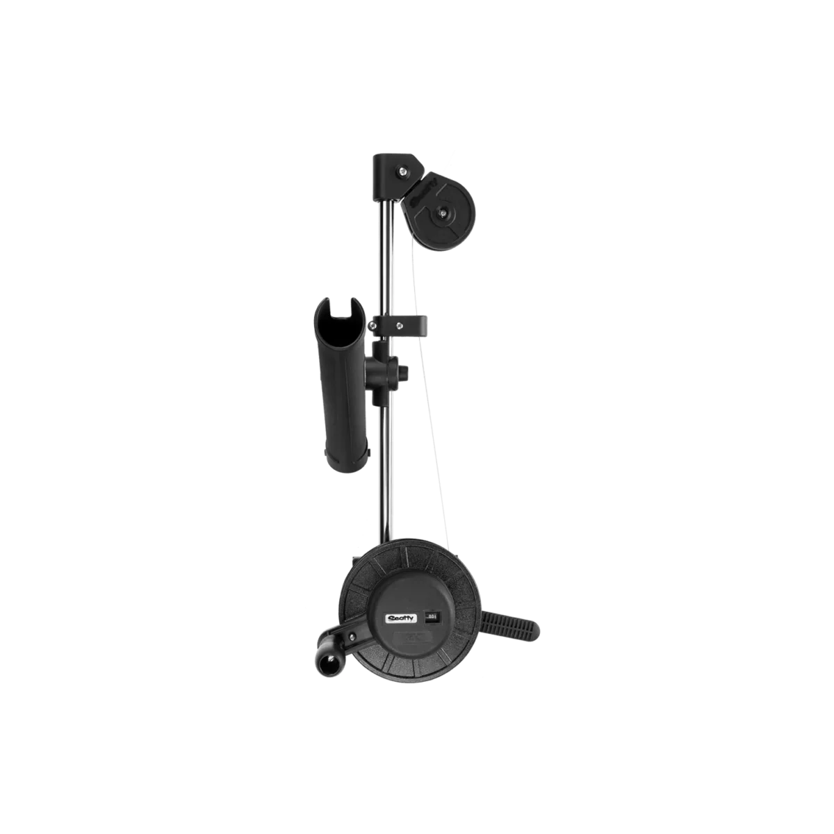 Scotty 1050-MP compact manual downrigger top view