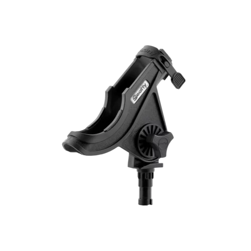 Rod Holder Scotty Baitcaster With 0449 Clamp Mount, Black Md: 0389