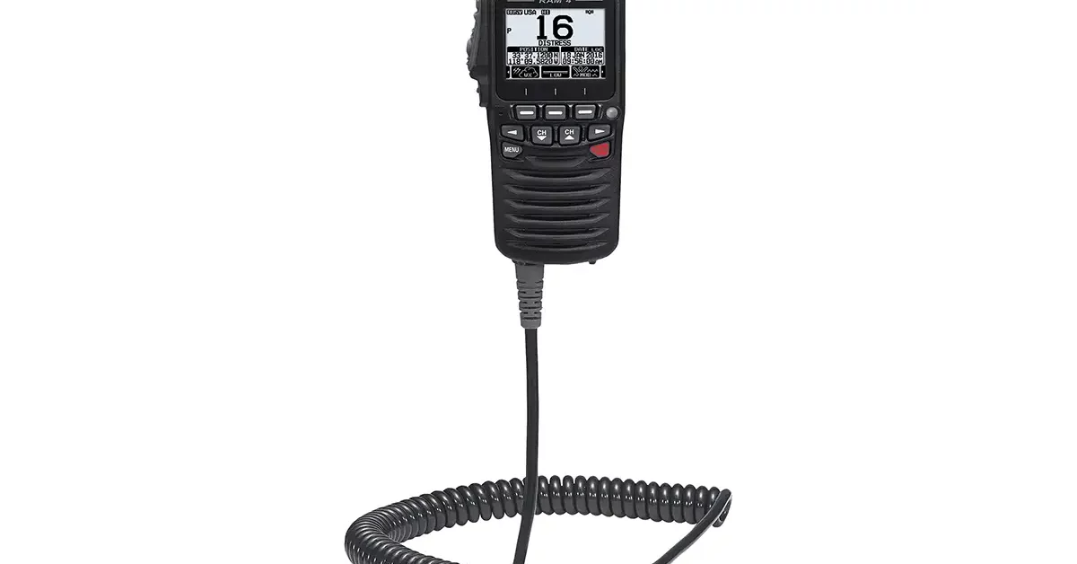 Standard Horizon SSM70H Remote Station Mic GPS Central