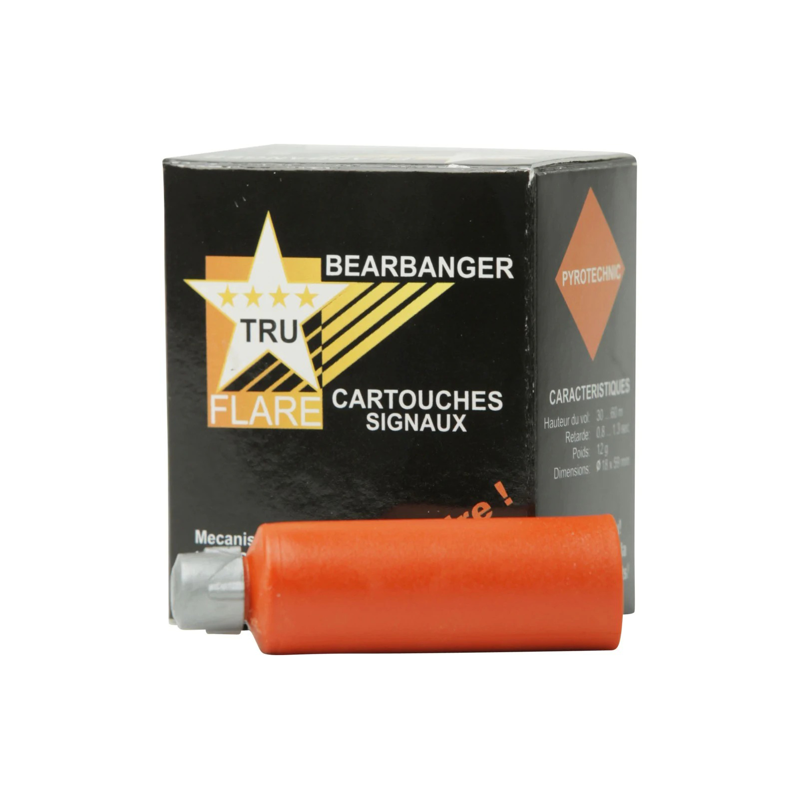 Tru Flare Bear Banger Cartridge 15mm Centre Fire GPS Central