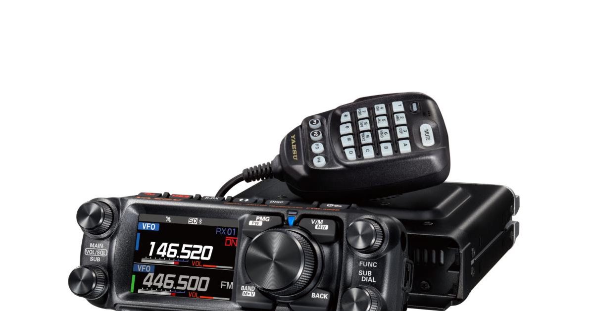 Yaesu FTM500DR Dual Band Digital Mobile Transceiver GPS Central