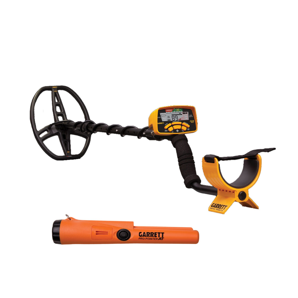 Garrett ACE 400i Metal Detector with FREE Pro-Pointer AT