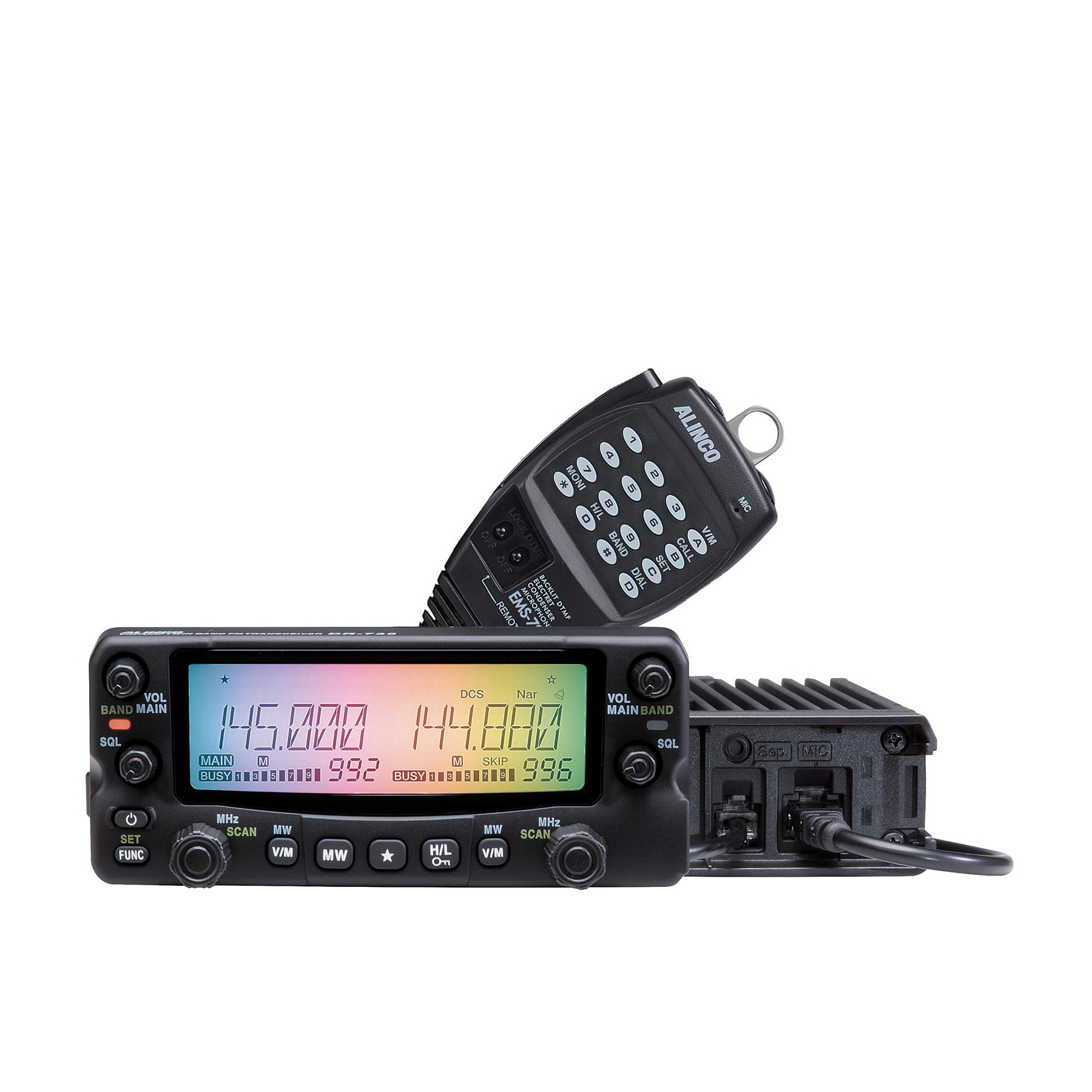 Alinco DR735T Mobile/Base VHF+UHF FullDuplex Transceiver