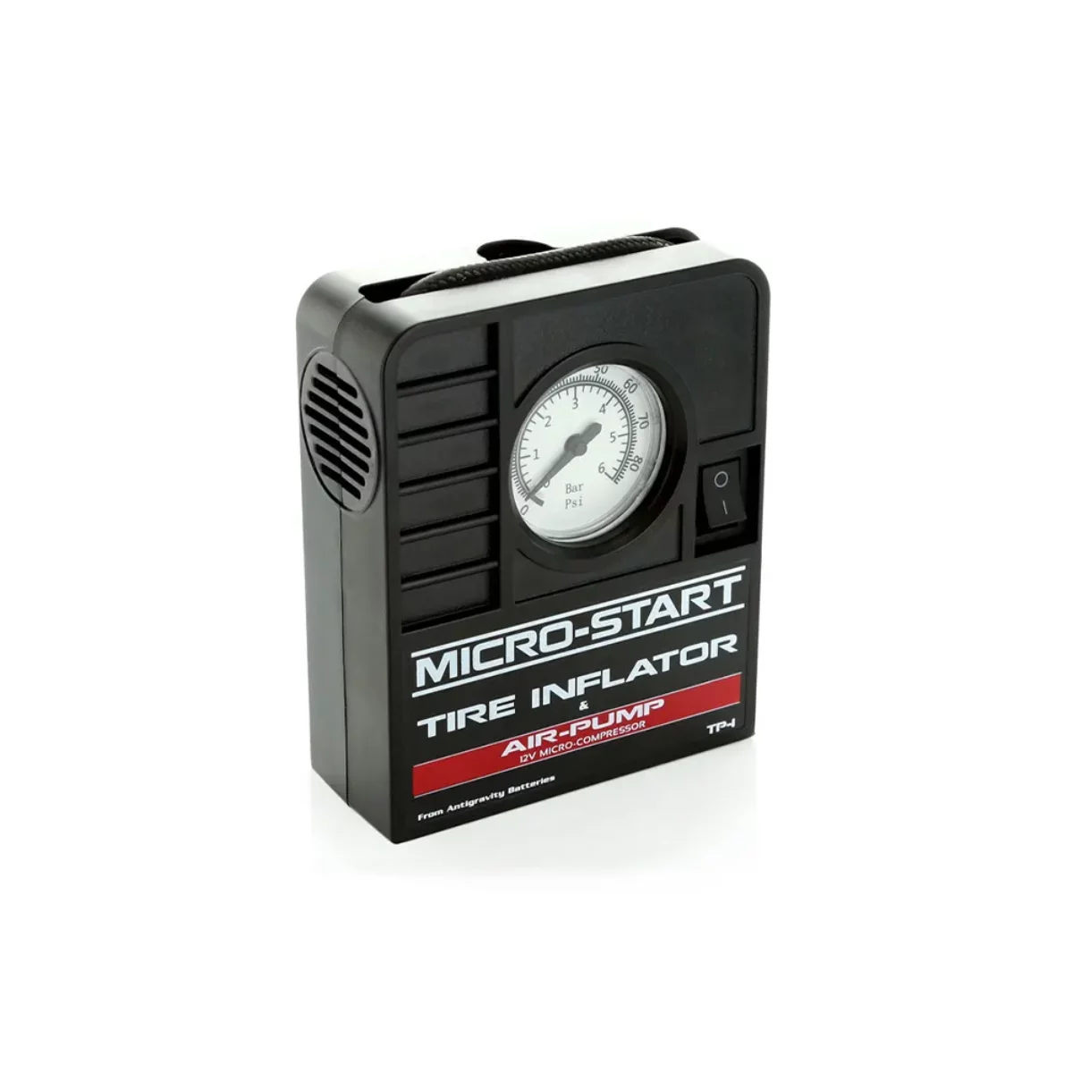 Tire Inflator / Air Pump (XP1, XP10, XP10-HD) side view