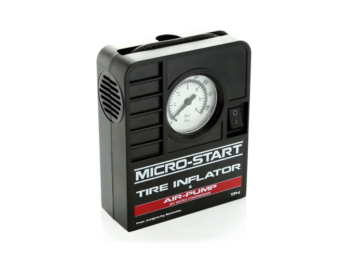 Portable Tire Inflator/Mini Air Pump – Antigravity Batteries