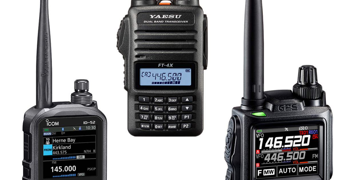 Handheld Amateur Radios GPS Central