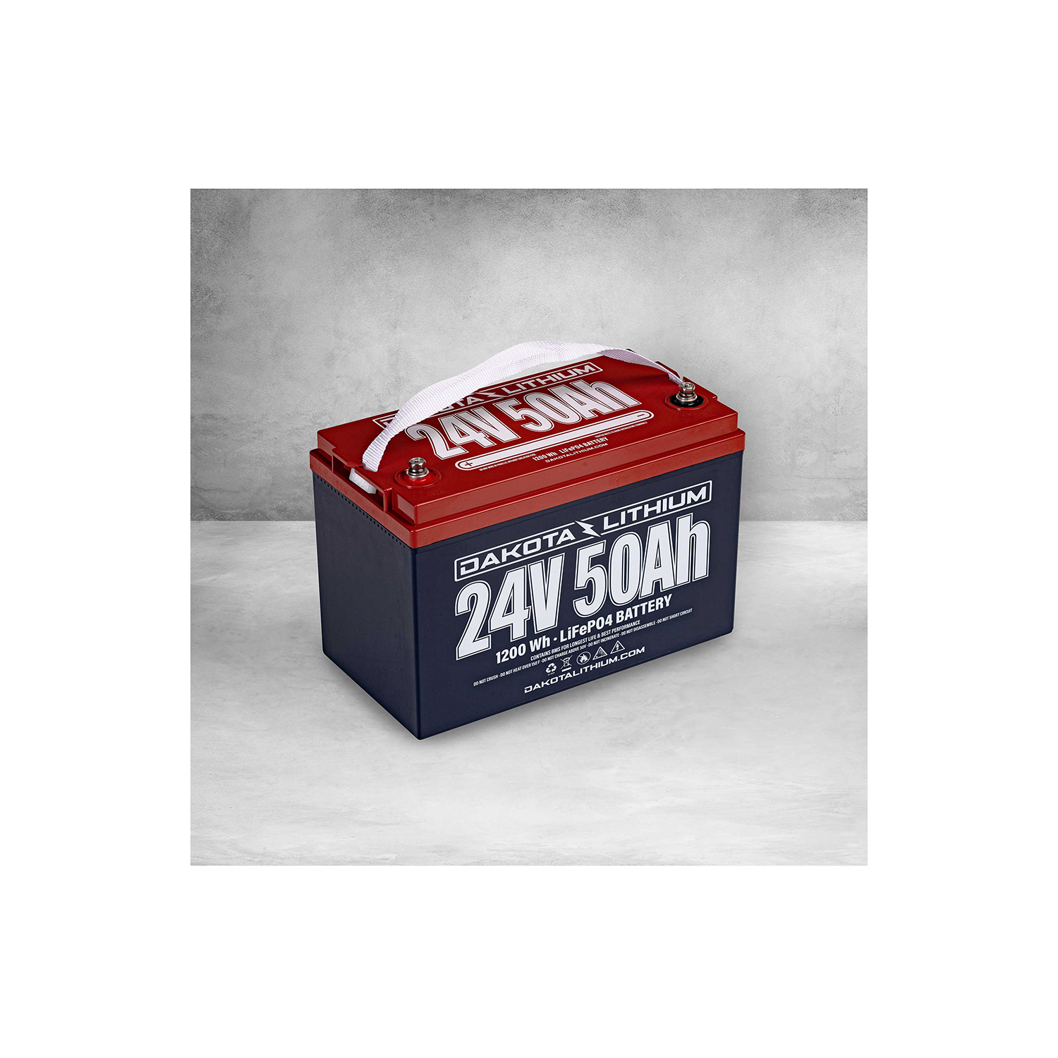 Dakota Lithium 24V 50Ah Deep Cycle Single Battery – GPS Central