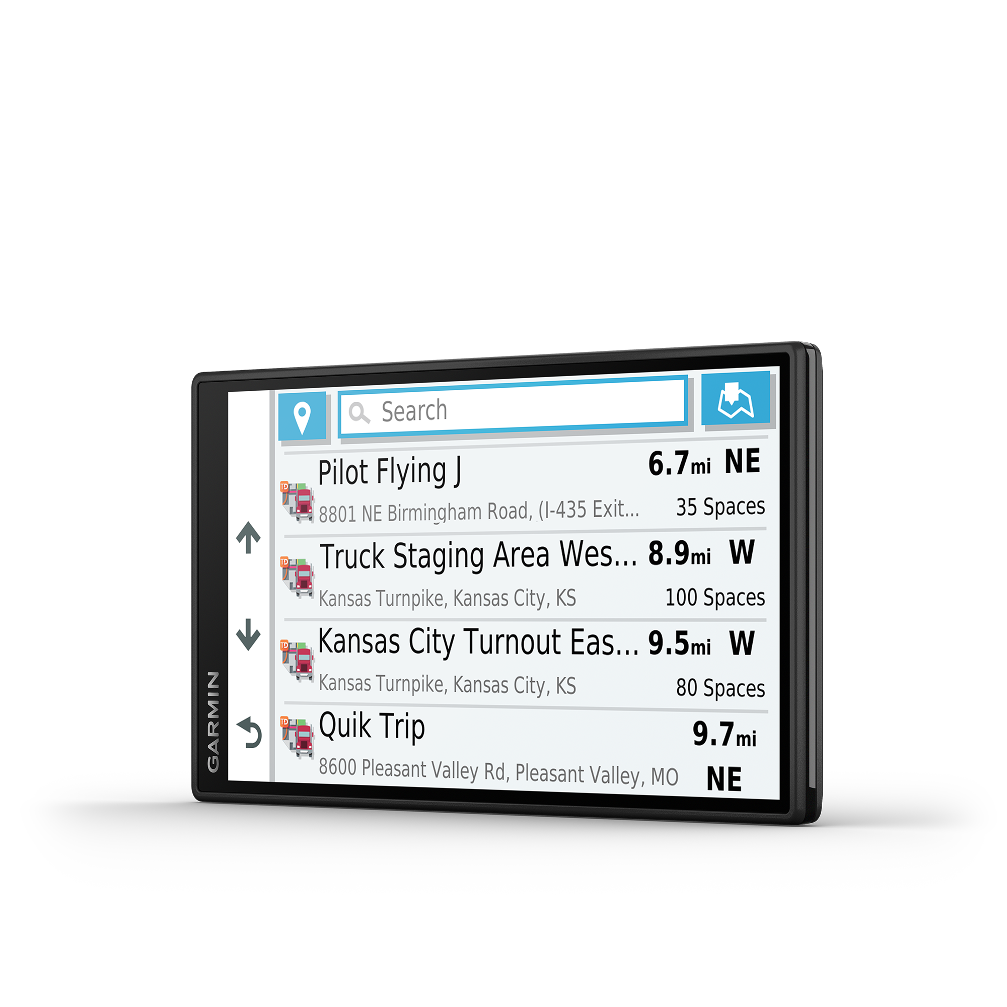 Garmin dezl OTR 500 Truck Navigator GPS Central