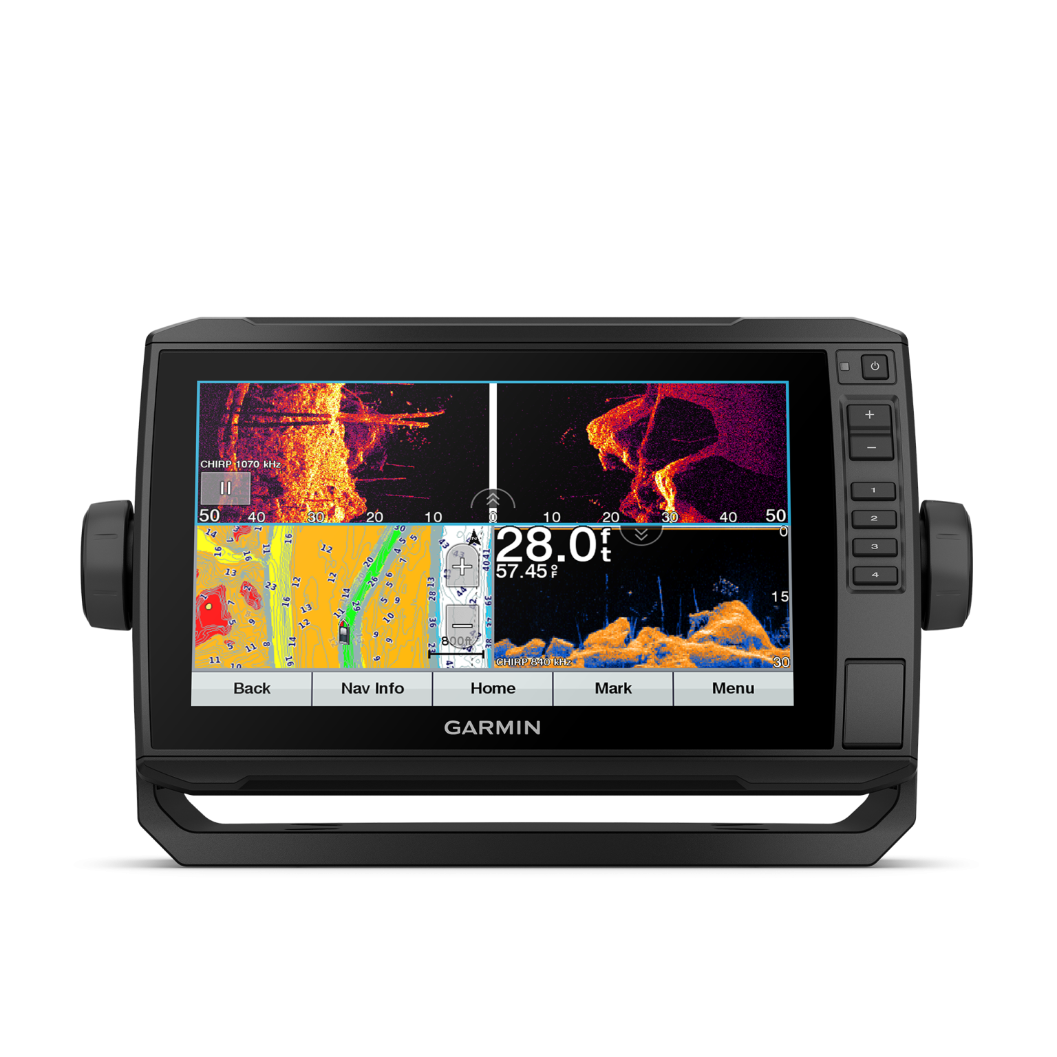Garmin ECHOMAP UHD 75cv GPS Central