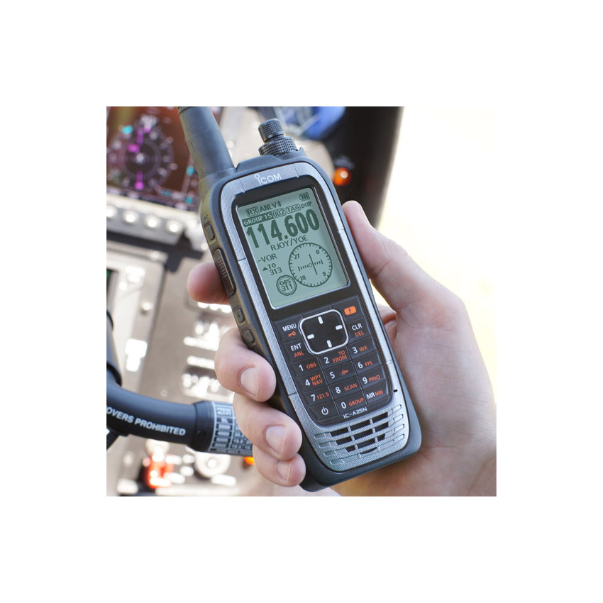 ICA25C & ICA25N VHF Air Band handheld transceivers