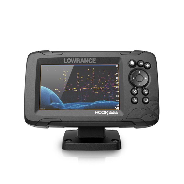 Lowrance HOOK Reveal 5 with Deep Water Performance & Base Map