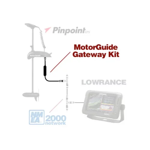 MotorGuide Gateway Kit Xi Series to Lowrance GPS - GPS Central