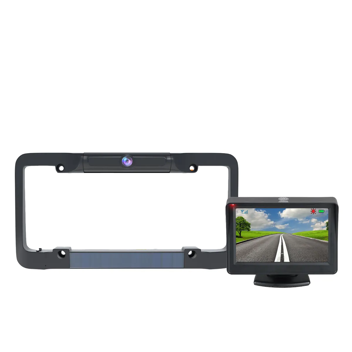 myGEKOgear SOLARST Wireless Backup Camera GPS Central