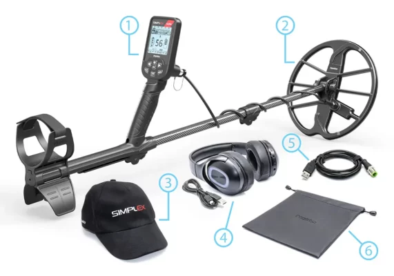 Nokta Simplex ULTRA package contents
