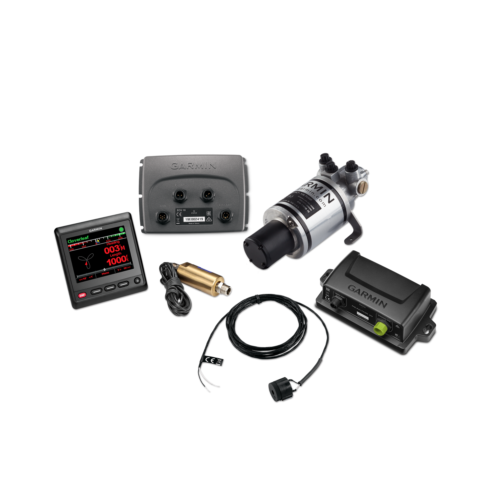 Garmin Compact Reactor 40 Hydraulic Autopilot with GHC 20 and… GPS