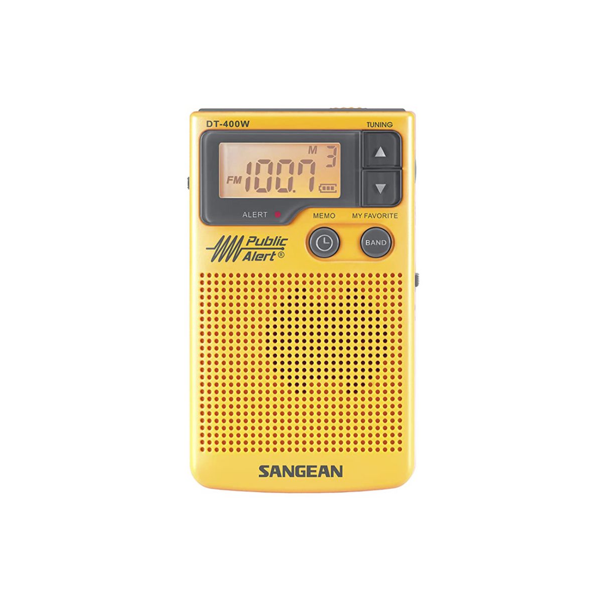 Sangean DT400W AM/FM Digital Weather Alert Pocket Radio GPSCentral.ca