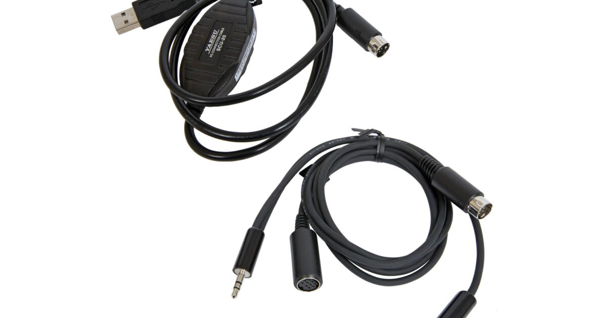 Yaesu SCU58 WIRESX Connection Cable GPS Central